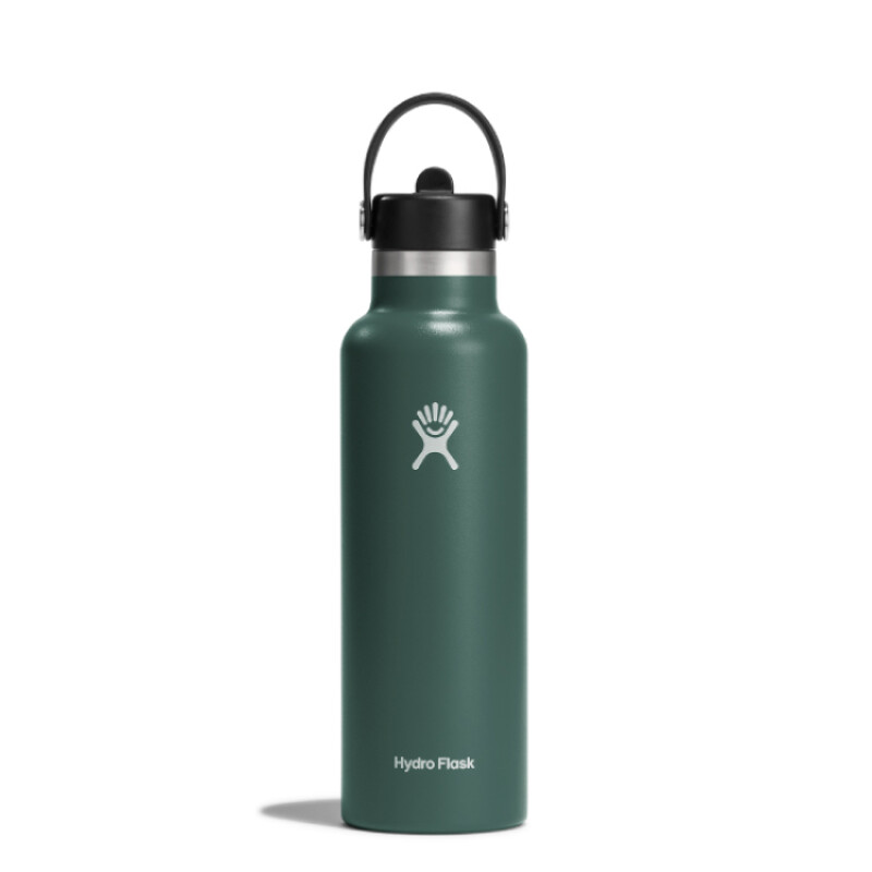 Botella Hydro Flask 21 Oz Standard Flex Straw Cap - Verde Botella Hydro Flask 21 Oz Standard Flex Straw Cap - Verde