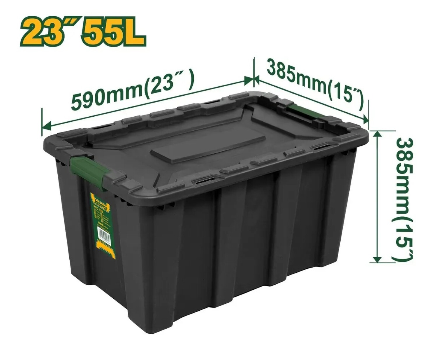 Contenedor Plástico Apilable - 55 L 