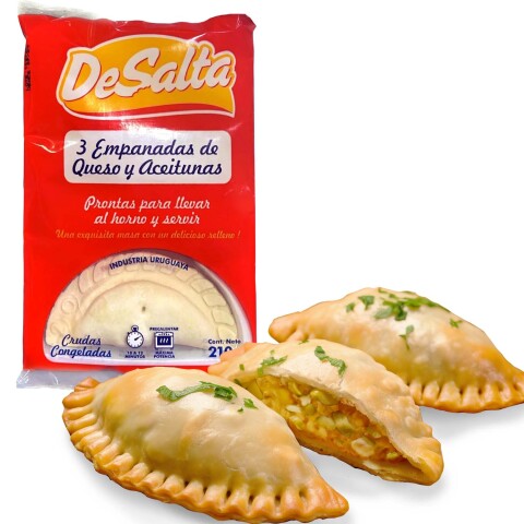 Empadas DeSalta Queso y Aceituna X3 Empadas DeSalta Queso y Aceituna X3