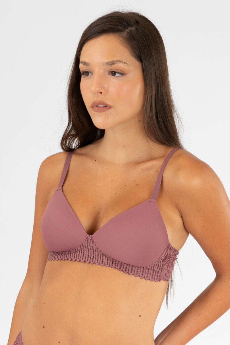 Triangulo granate - Rosa antique 