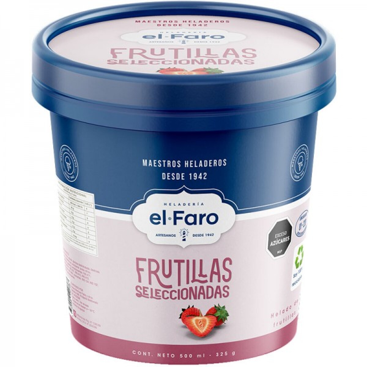 HELADO FRUTILLAS SELECCIONADAS EL FARO 200ML 