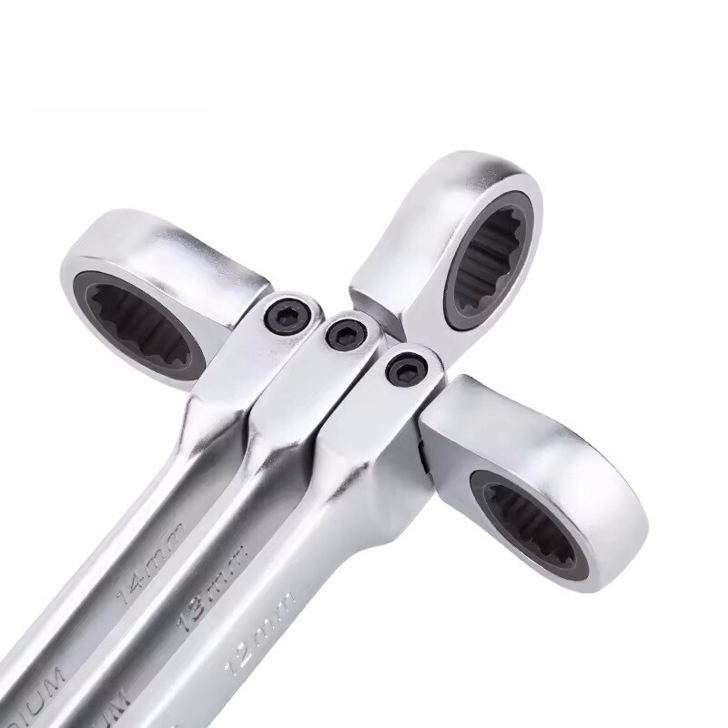 DINGQI LLAVE COMBINADA FIJA & CRIQUET ARTICULADA 13 MM Dingqi Llave Combinada Fija & Criquet Articulada 13 Mm