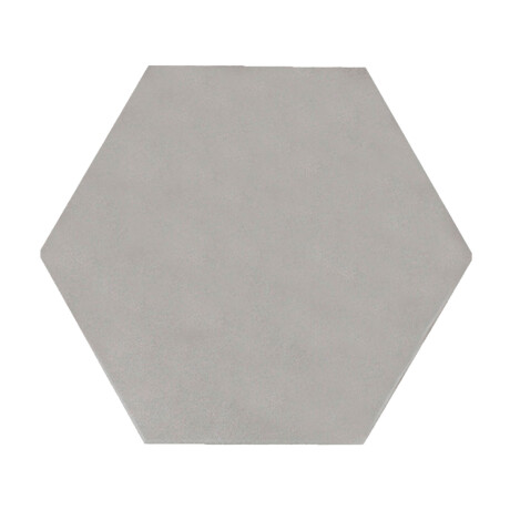 Porcelanato Hexagonal Gris Mate 19.8X22.8Cm Piso Pared GAMAS DE GRIS