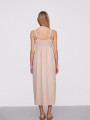 Vestido Milaka Beige