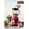 Licuadora moderna con vaso de vidrio rojo Ariete Licuadora moderna con vaso de vidrio rojo Ariete