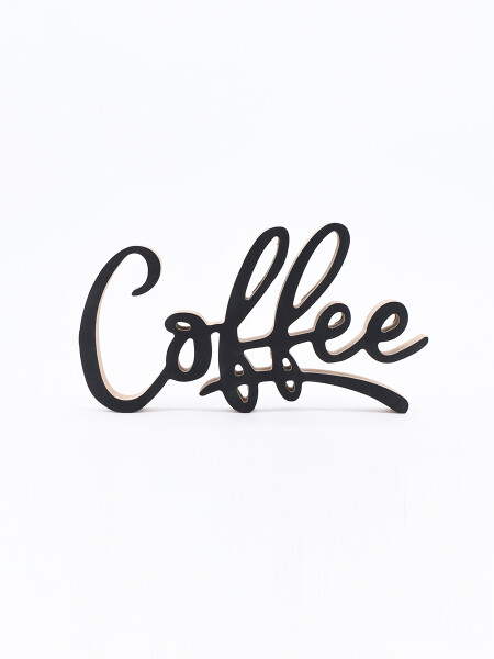 CARTEL MDF COFFEE NEGRO