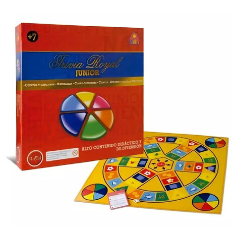 Juego De Mesa Trivia Royal Junior Original Juego De Mesa Trivia Royal Junior Original