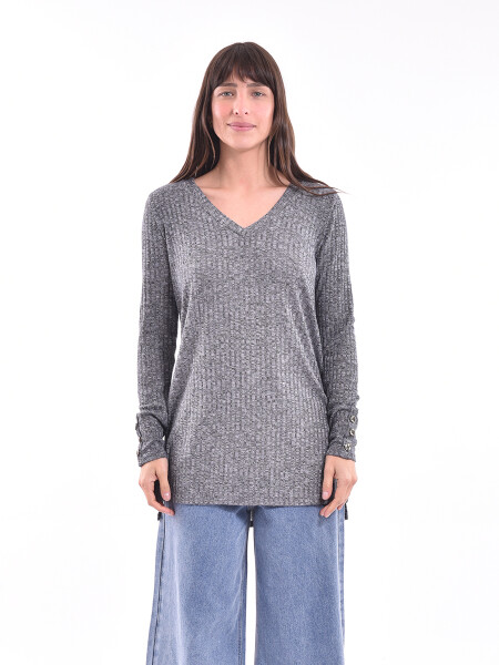 SACO TOLEDO GRIS MELANGE O