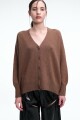 CARDIGAN V Marron