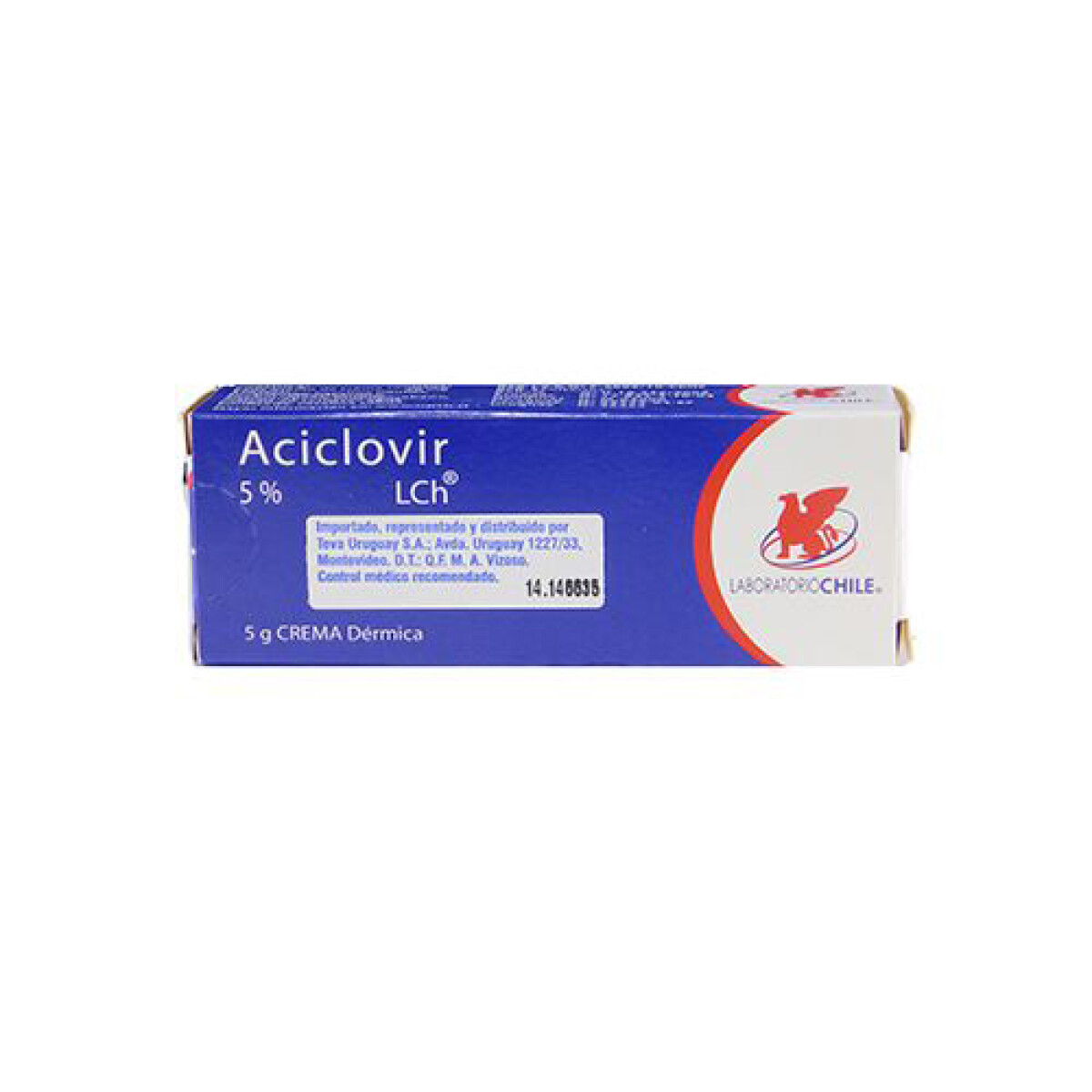 Aciclovir Teva 5% 5g 