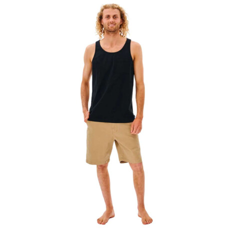 Remera Rip Curl Plain Tank Negra