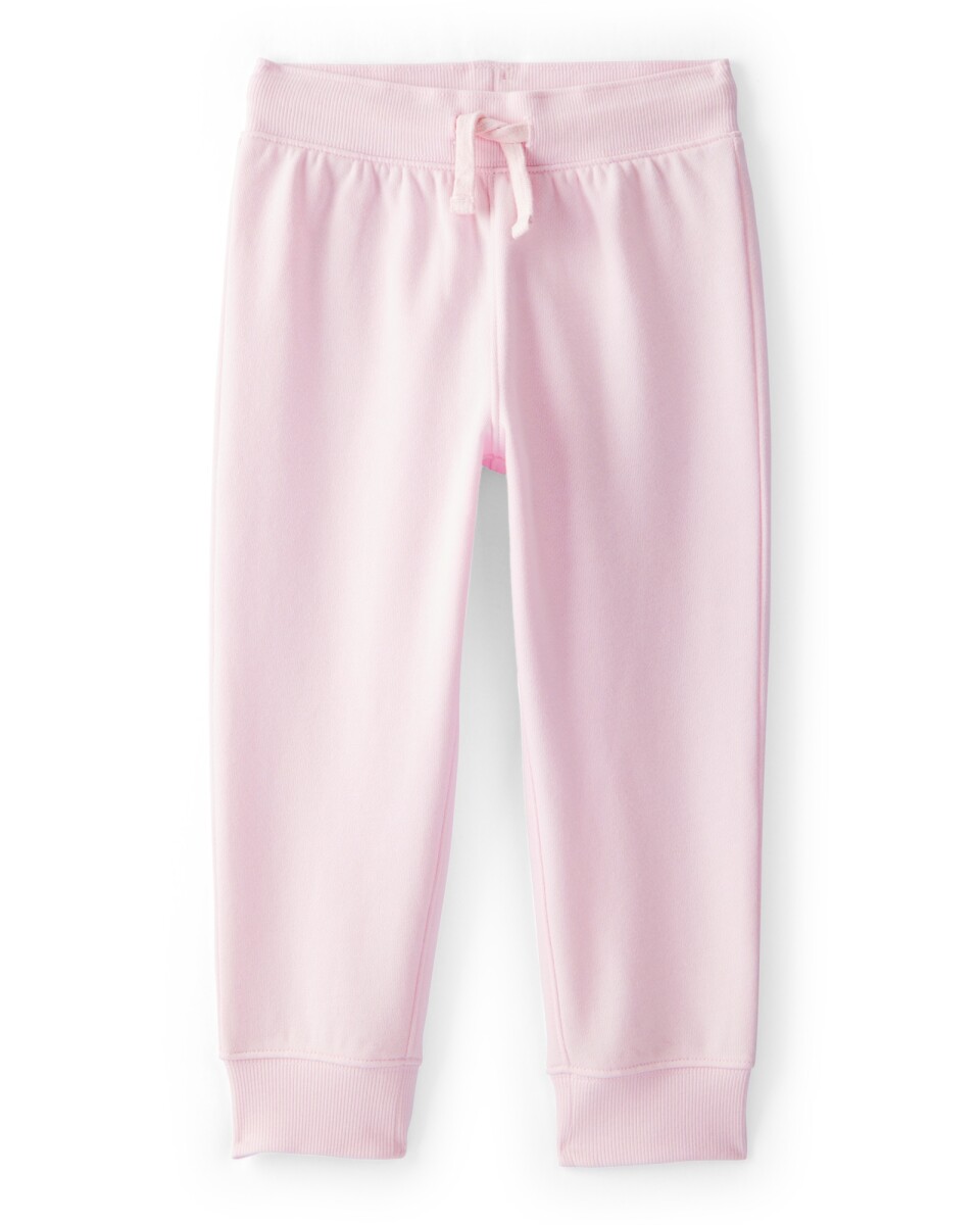 Pantalón deportivo de algodón, rosado 