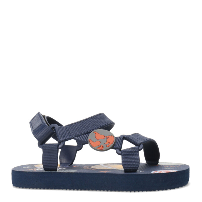 Sandalia de Niño Croco Kids Azul Marino