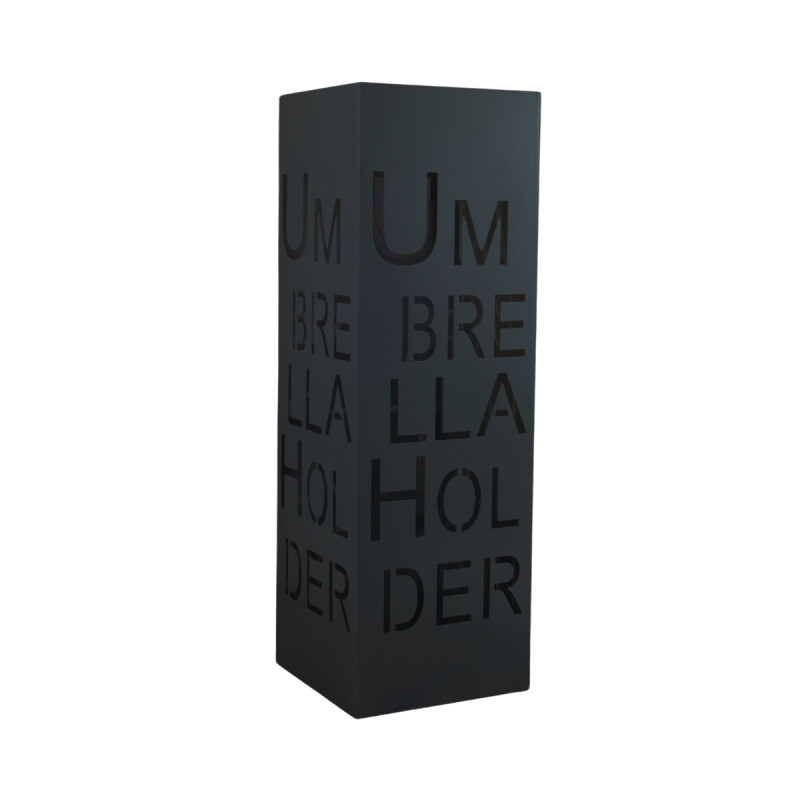 Soporte para paraguas de metal NEGRO