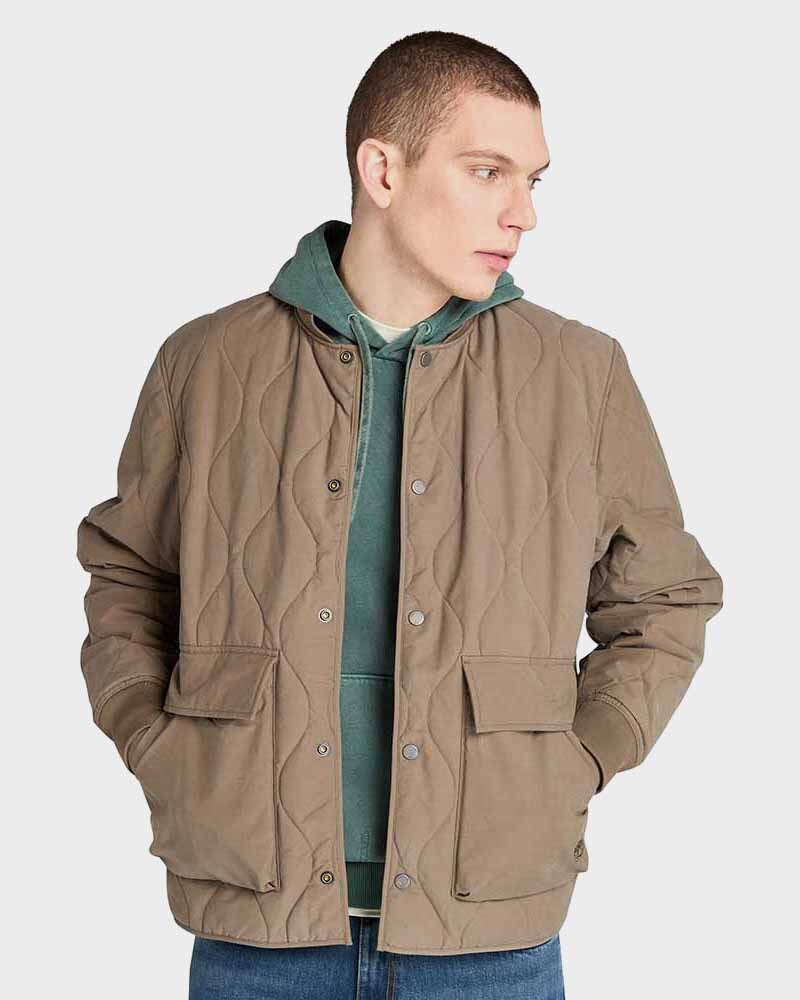 Chaqueta Quilted Hombre Bk0