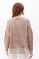 BUZO TRENZA REVERSIBLE BEIGE