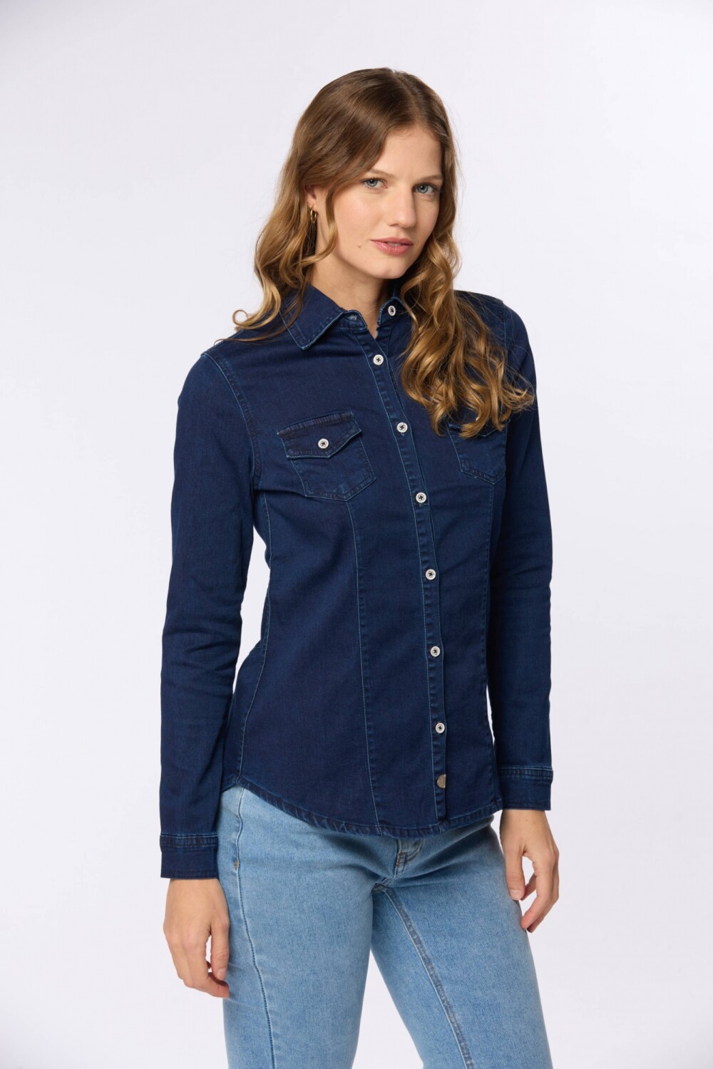 CAMISA DE JEAN Azul