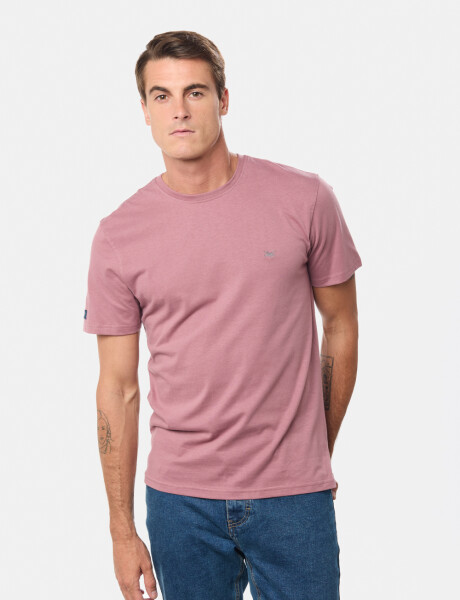 REMERA LISA DE ALGODÓN Rosado