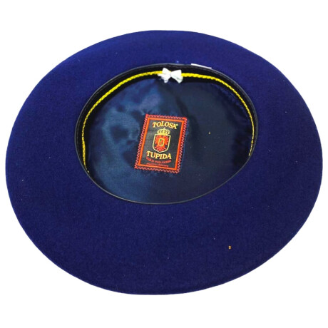 boina tolosa tupida 34 con tafilete azul