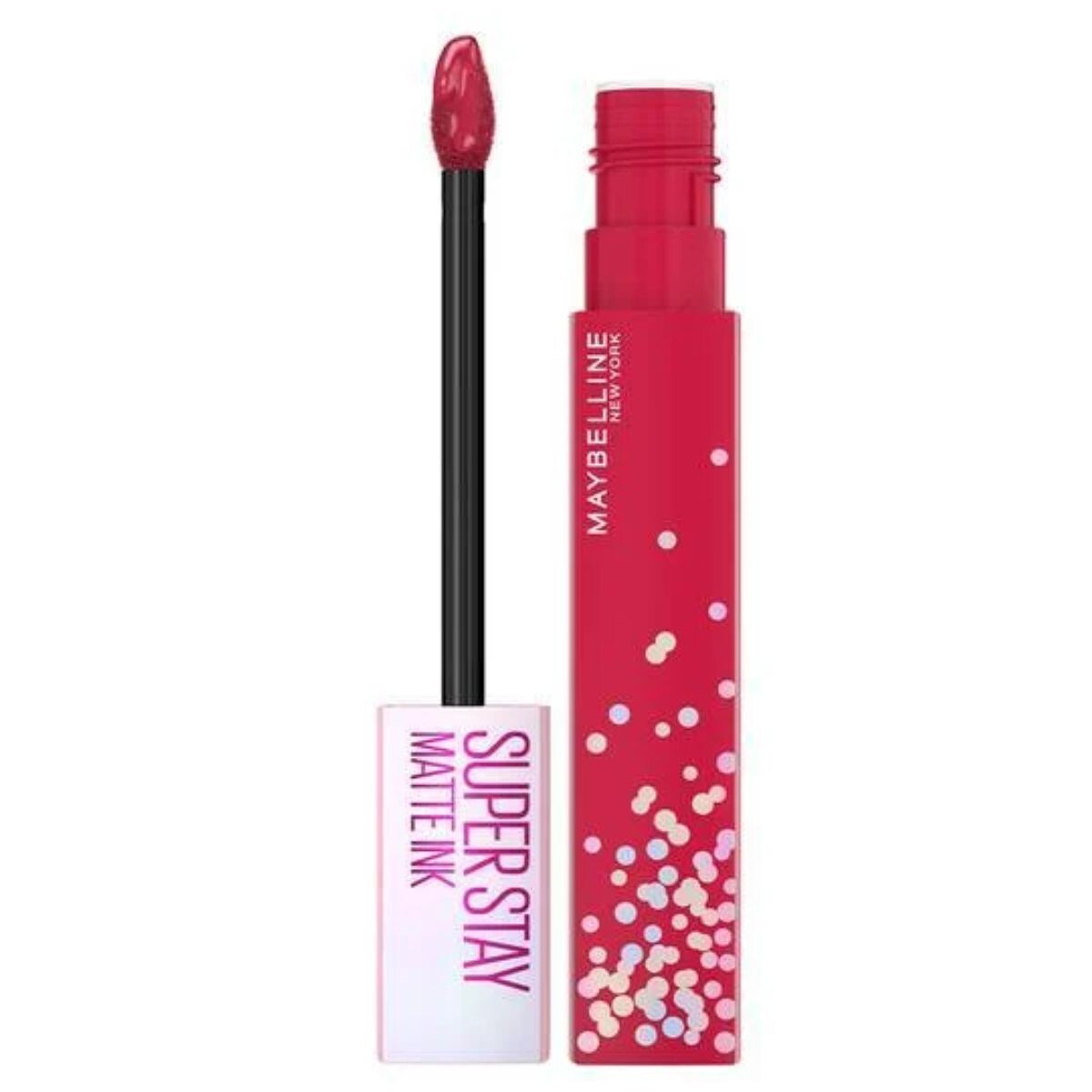Labial Maybelline Super Stay Matte Ink Birthday Edition Life Of The Party 390 