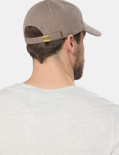 GORRO VISERA DE LONA Beige