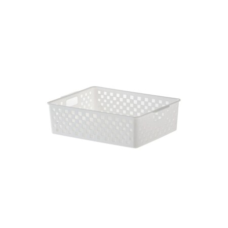 ORGANIZADOR QUADRATTA 27X21X8CM BLANCO Sin color