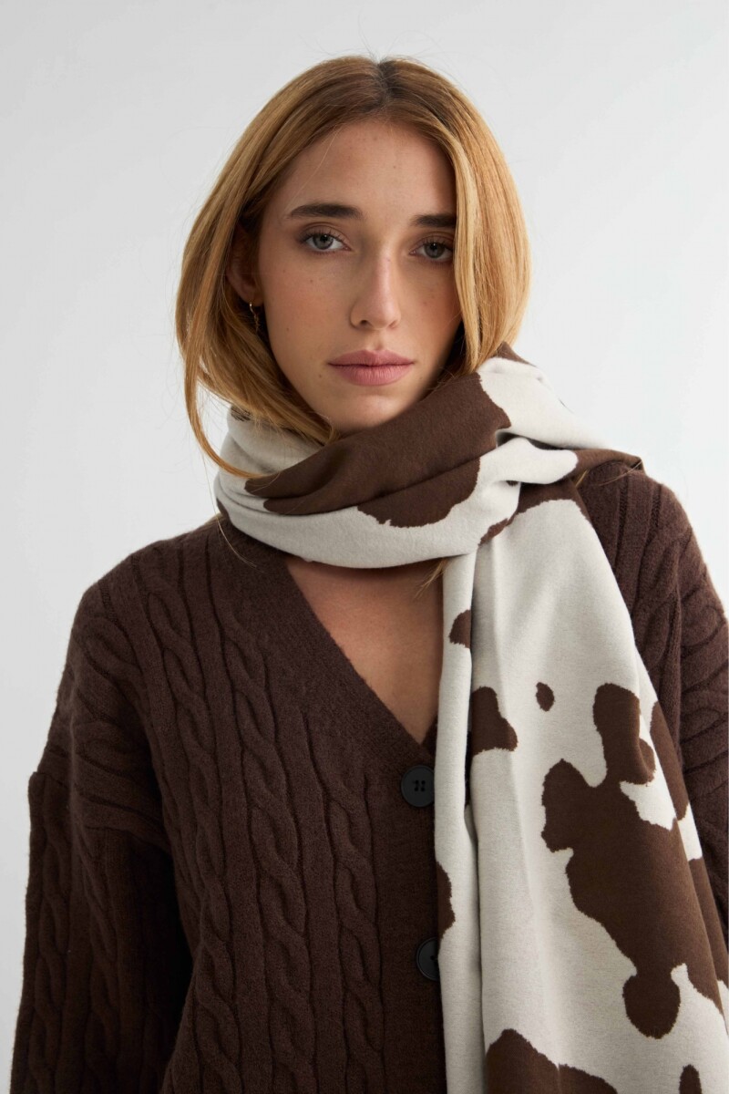 BUFANDA ALMA - Marrón 