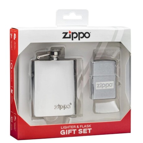 Set de encendedor + petaca Zippo - 49358 Set de encendedor + petaca Zippo - 49358