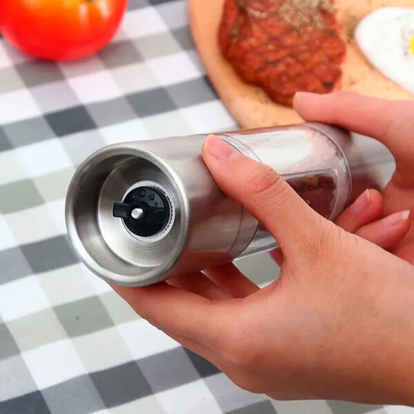 Molinillo 2 En 1 De Acero Inoxidable Sal Y Pimienta Zx-s22 MOLINILLO DE PIMIENTA ZX-S22