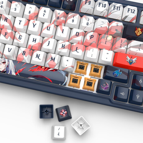 Teclado Gamer Redragon Eisa Pro K686 RGB Black Anime Teclado Gamer Redragon Eisa Pro K686 RGB Black Anime