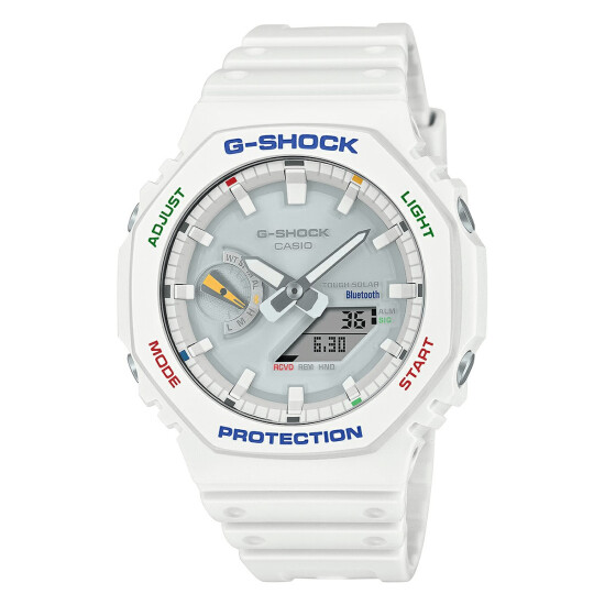 Reloj CASIO G-SHOCK GAB2100FC-7ADR Resina Blanco Esfera 45mm 0