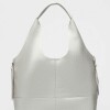 Shopper Amalfi en efecto cuero graneado Metalizado