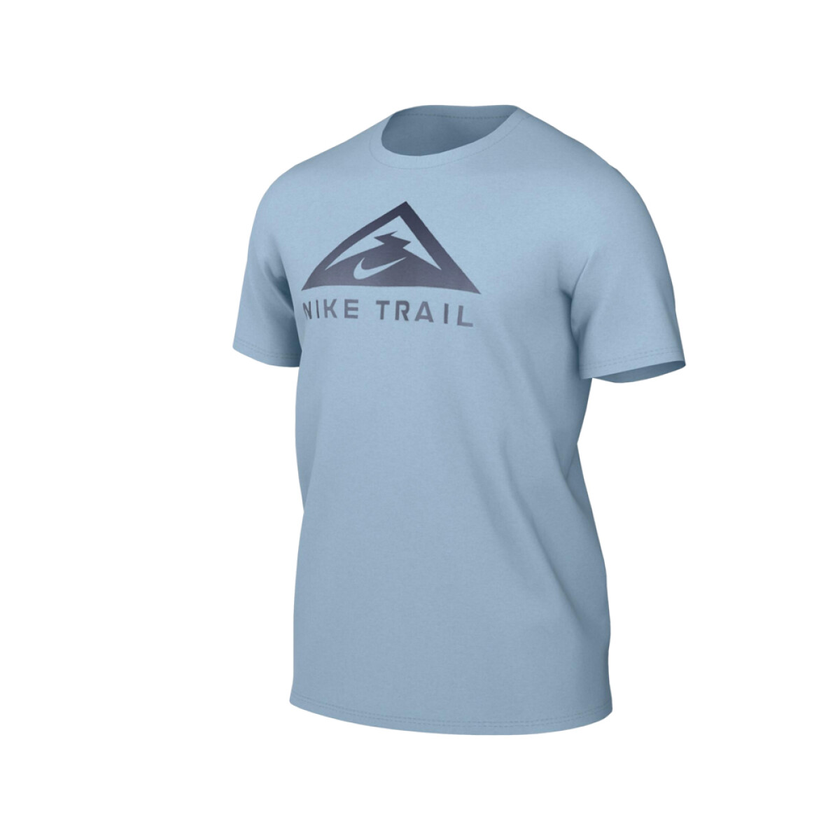 REMERA NIKE DRI-FIT TRAIL RUNNING - Blue 