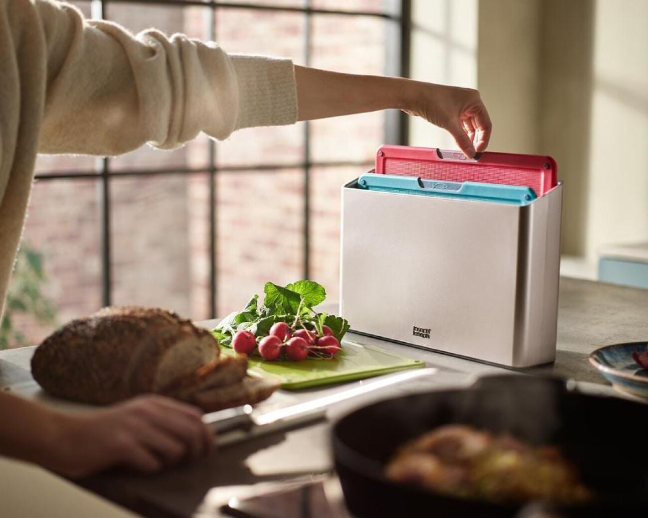 Tablas de cortar - Set de 4 - codificadas por color con íconos. Tablas de cortar - Set de 4 - codificadas por color con íconos.