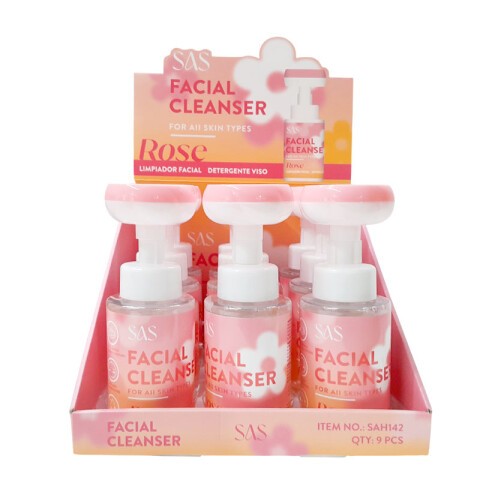 Limpiador facial rosas para todo tipo de piel Limpiador Facial Rosas Para Todo Tipo De Piel