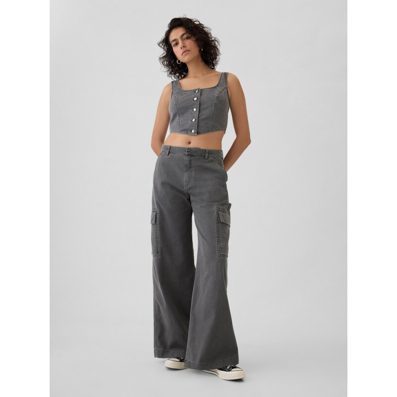 BAGGY CARGO SOFT BLACK