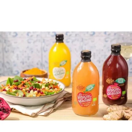 Vinagre de Manzana con Jengibre y Cúrcuma 500ML Vinagre de Manzana con Jengibre y Cúrcuma 500ML