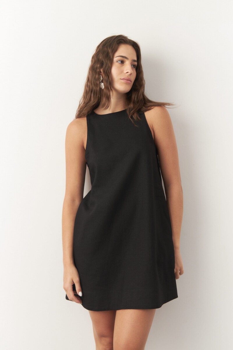 VESTIDO HOLLY Negro