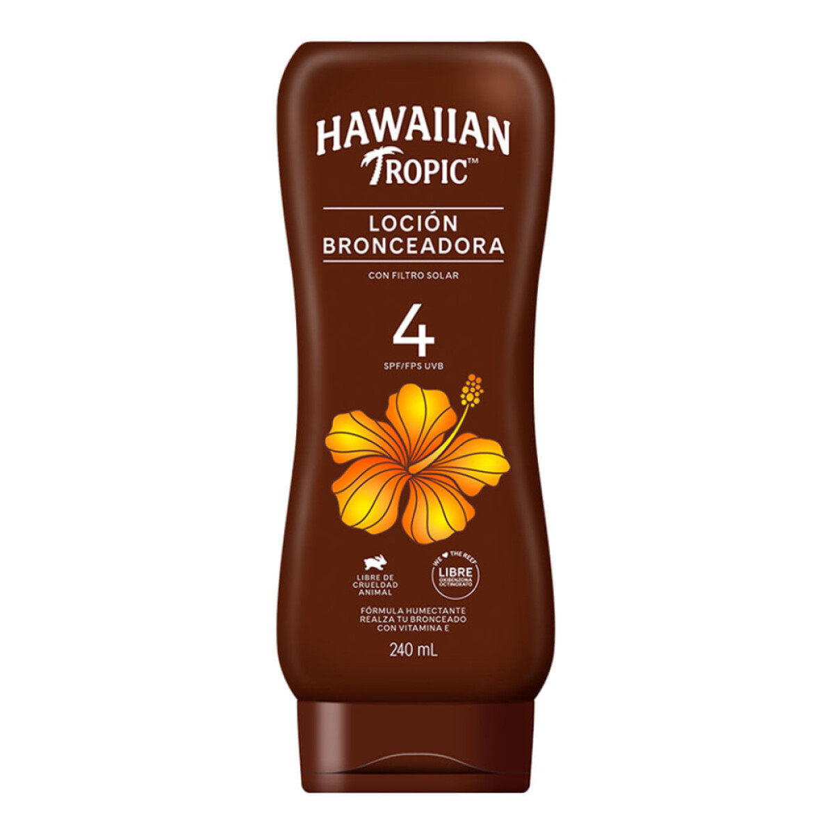 Protector Solar Hawaiian Tropic Zanahoria en Crema FPS4 240ml 