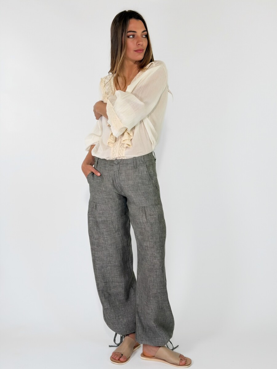 PANTALON MANOLA - GRIS 