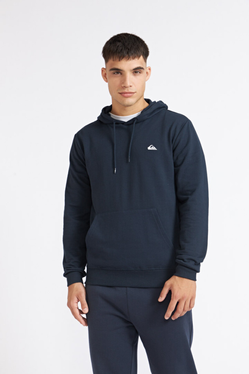 Quiksilver Buzo Polar con Capucha BASIC HOODIE Hombre - Marino 