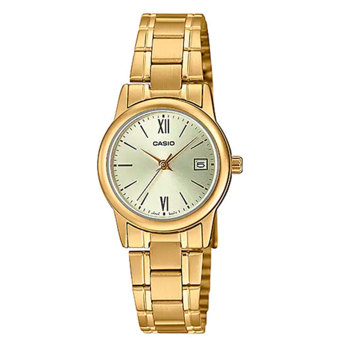 Reloj Casio LTPV002G-9B3UDF para mujer en acero - Dorado 