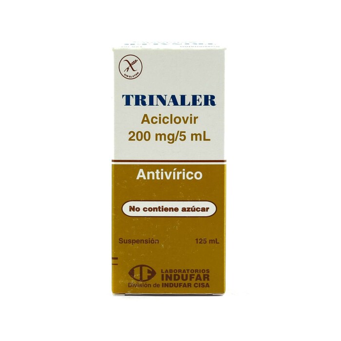 TRINALER SUSP. FRASCO X 125 ML. única