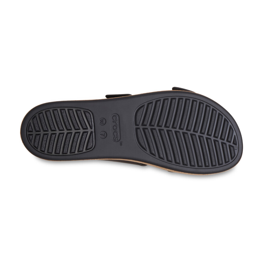 Sandalias Crocs Brooklyn Cork Buckle - Mujer Black