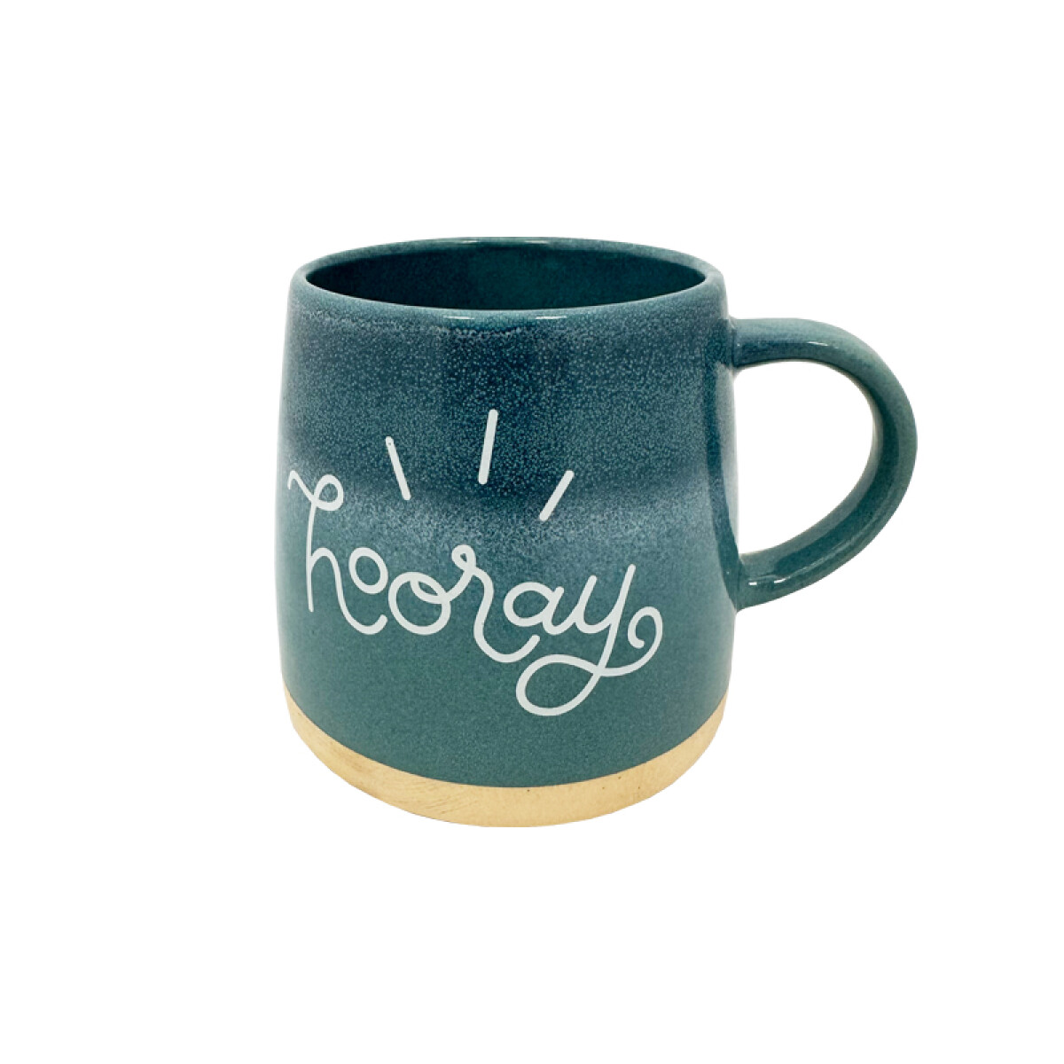 Taza de cerámica verde agua "Hooray" 354ml - TV1720 