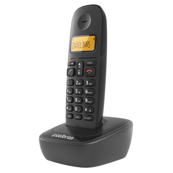Telefono Inalámbrico Intelbras Ts2510 TELEFONO INTELBRAS INAL TS 2510 NEGRO
