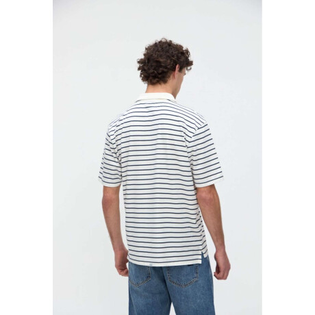 Remera polo Marin Off white Marino