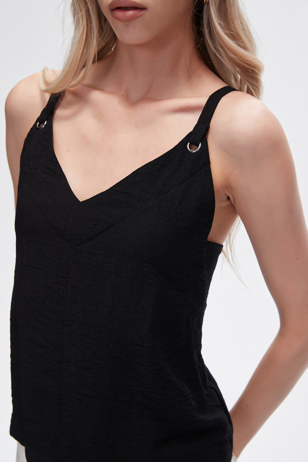 Musculosa Pedras Negro