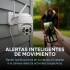 Cámara Ip Seguridad Exterior Seguimiento Nocturna Kit X2 Uni Color Blanco