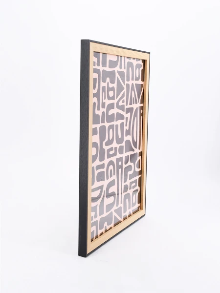 CUADRO ABSTRACT RUSTIC ESTAMPADO 1